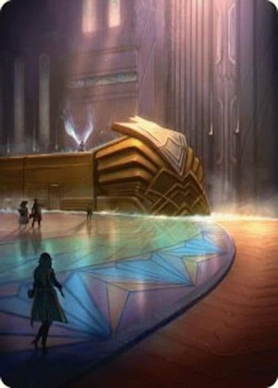 Plains Art Card 21 54 Art Series: Foundations Magic card