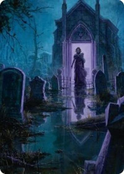 Swamp Art Card 23 54 Art Series: Foundations Magic card