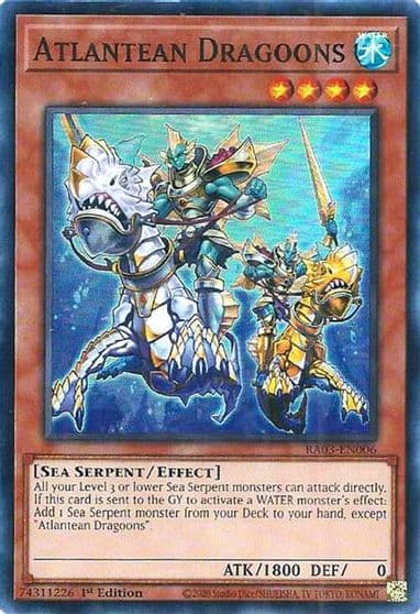 Atlantean Dragoons Quarter Century Bonanza Yu-Gi-Oh! card