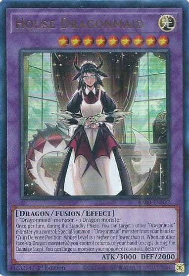 House Dragonmaid UR Quarter Century Bonanza Yu-Gi-Oh! card