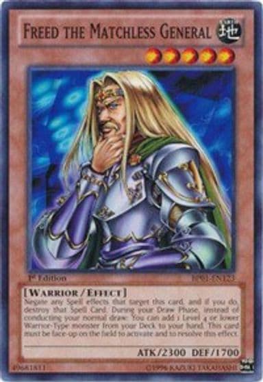 Freed the Matchless General Battle Pack: Epic Dawn Yu-Gi-Oh! card