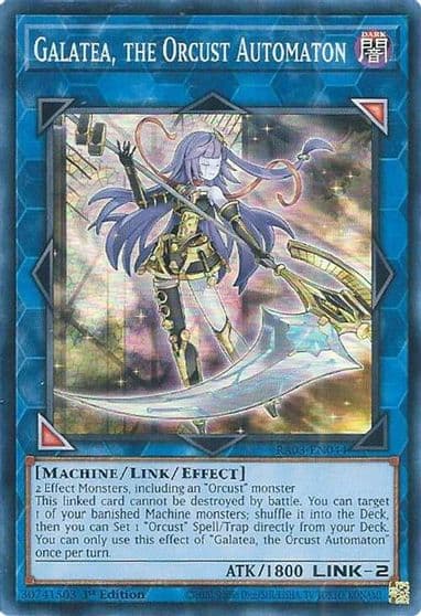 Galatea the Orcust Automaton Quarter Century Bonanza Yu-Gi-Oh! card