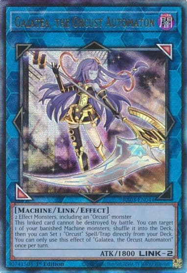 Galatea the Orcust Automaton PUR Quarter Century Bonanza Yu-Gi-Oh! card