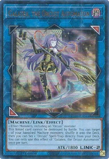 Galatea the Orcust Automaton UR Quarter Century Bonanza Yu-Gi-Oh! card