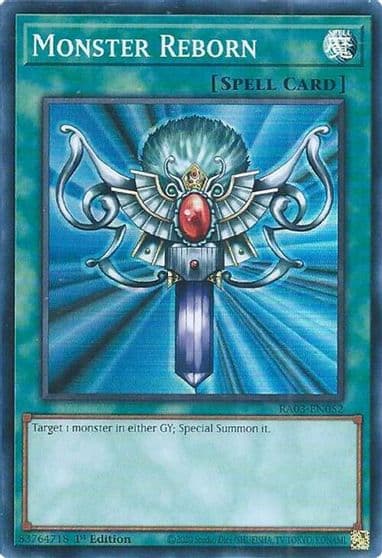Monster Reborn Quarter Century Bonanza Yu-Gi-Oh! card