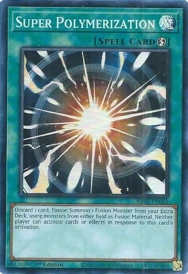 Super Polymerization Quarter Century Bonanza Yu-Gi-Oh! card