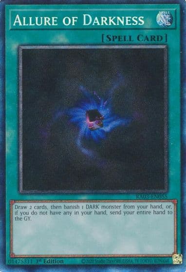 Allure of Darkness PCR Quarter Century Bonanza Yu-Gi-Oh! card