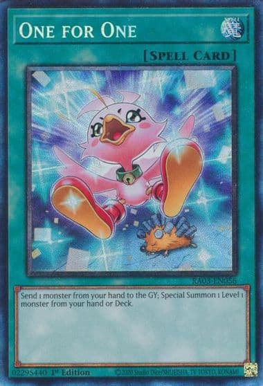 One for One Alternate Art PCR Quarter Century Bonanza Yu-Gi-Oh! card