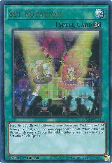 Set Rotation UR Quarter Century Bonanza Yu-Gi-Oh! card