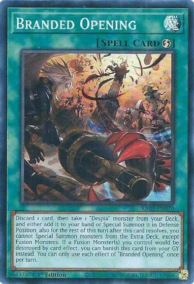 Branded Opening Quarter Century Bonanza Yu-Gi-Oh! card