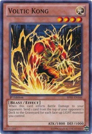 Voltic Kong Battle Pack: Epic Dawn Yu-Gi-Oh! card
