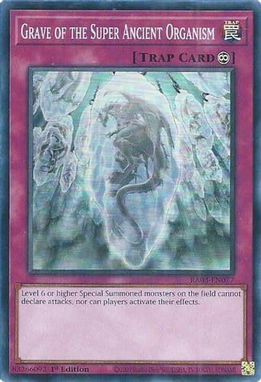 Grave of the Super Ancient Organism Quarter Century Bonanza Yu-Gi-Oh! card