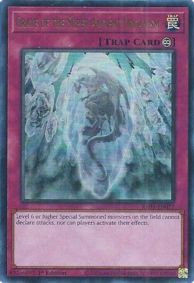 Grave of the Super Ancient Organism UR Quarter Century Bonanza Yu-Gi-Oh! card