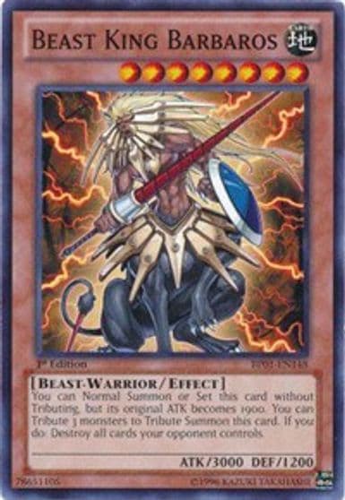 Beast King Barbaros Battle Pack: Epic Dawn Yu-Gi-Oh! card