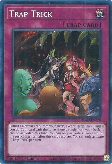 Trap Trick Secret Rare Quarter Century Bonanza Yu-Gi-Oh! card