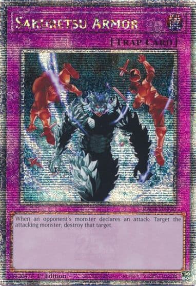 Sakuretsu Armor Quarter Century Secret Rare Quarter Century Bonanza Yu-Gi-Oh! card