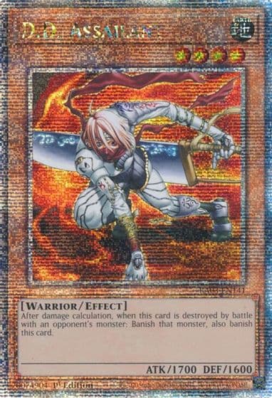 DD Assailant Quarter Century Secret Rare Quarter Century Bonanza Yu-Gi-Oh! card