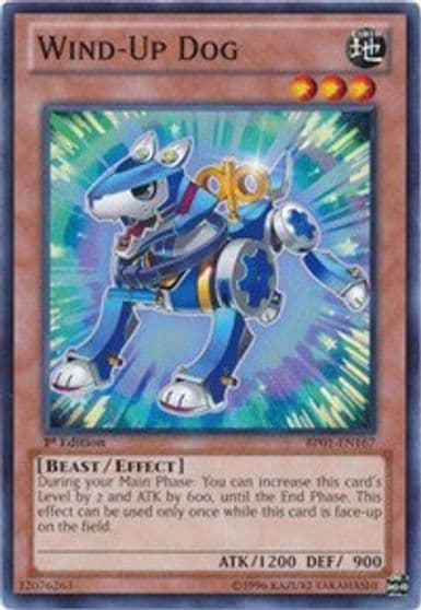 Wind Up Dog Battle Pack: Epic Dawn Yu-Gi-Oh! card