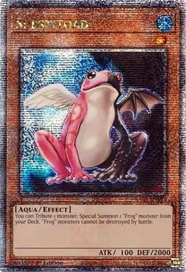 Substitoad Quarter Century Secret Rare Quarter Century Bonanza Yu-Gi-Oh! card