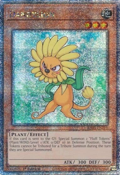 Dandylion Quarter Century Secret Rare Quarter Century Bonanza Yu-Gi-Oh! card