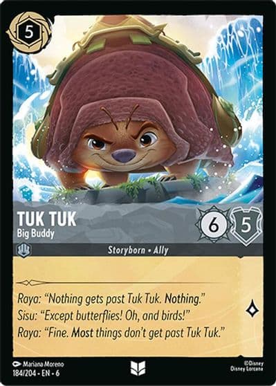 Tuk Tuk Big Buddy Azurite Sea Lorcana card