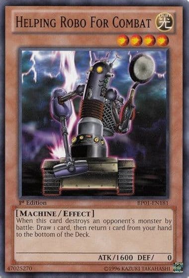 Helping Robo for Combat Battle Pack: Epic Dawn Yu-Gi-Oh! card