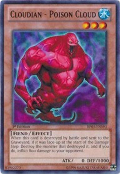 Cloudian Poison Cloud Battle Pack: Epic Dawn Yu-Gi-Oh! card