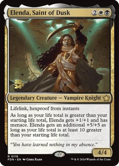 Elenda Saint of Dusk Prerelease Cards Magic card