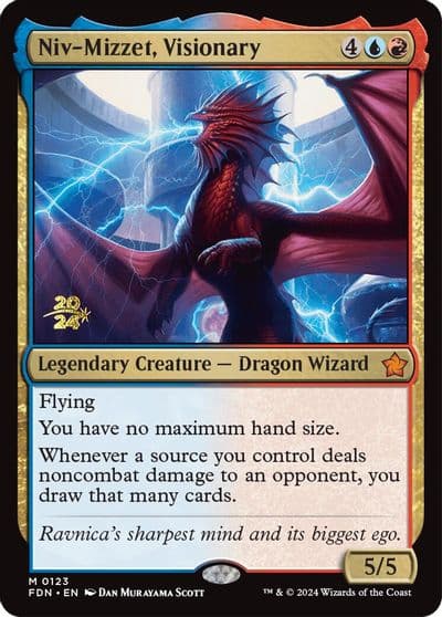 Niv Mizzet Visionary Prerelease Cards Magic card
