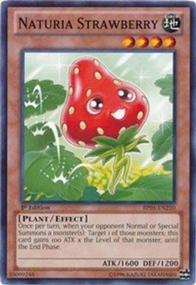 Naturia Strawberry Battle Pack: Epic Dawn Yu-Gi-Oh! card