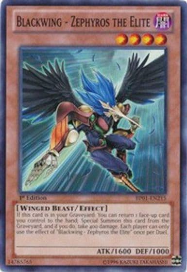 Blackwing Zephyros the Elite Battle Pack: Epic Dawn Yu-Gi-Oh! card