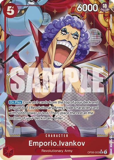 EmporioIvankov Full Art Premium Booster -The Best- One Piece card