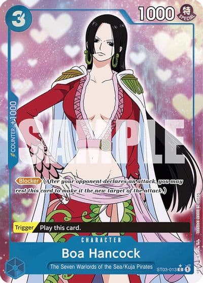 Boa Hancock ST03 013 Full Art Premium Booster -The Best- One Piece card