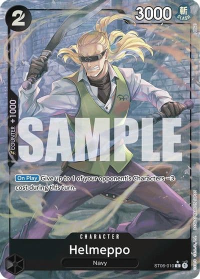 Helmeppo Full Art Premium Booster -The Best- One Piece card