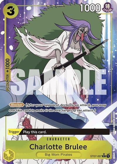 Charlotte Brulee Full Art Premium Booster -The Best- One Piece card