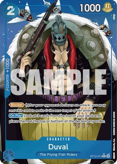 Duval Full Art Premium Booster -The Best- One Piece card