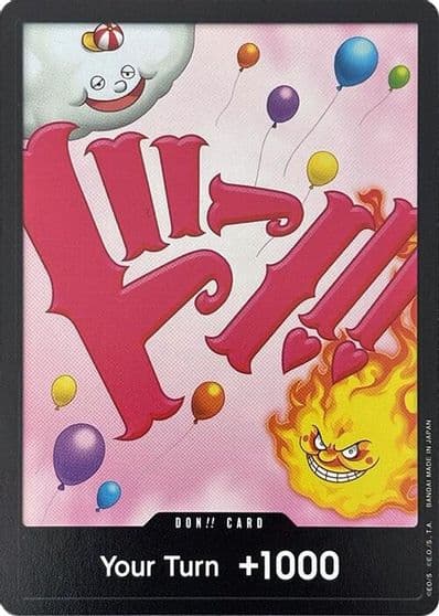 DON Card Big Mom Premium Booster -The Best- One Piece card