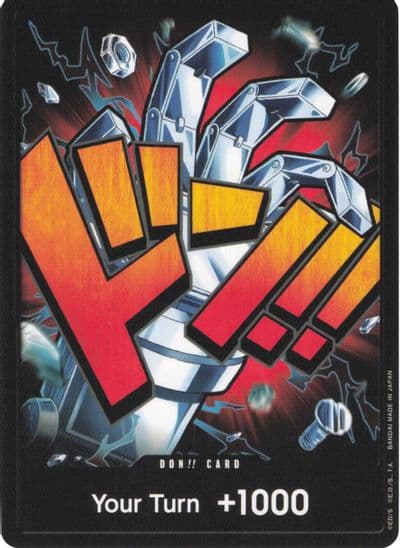 DON Card Eustass Captain Kid Premium Booster -The Best- One Piece card