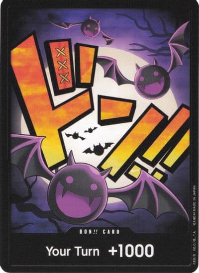 DON Card Gecko Moria Premium Booster -The Best- One Piece card