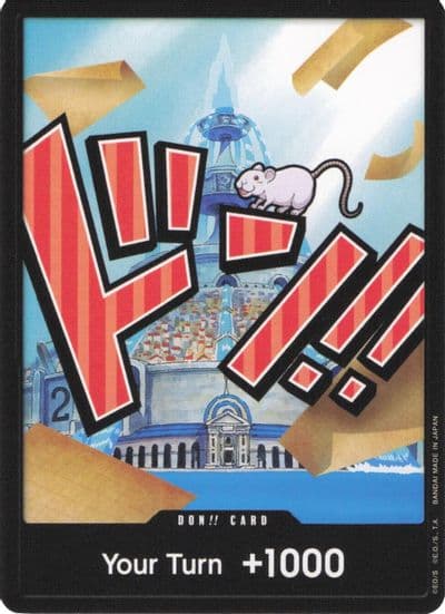 DON Card Iceberg Premium Booster -The Best- One Piece card