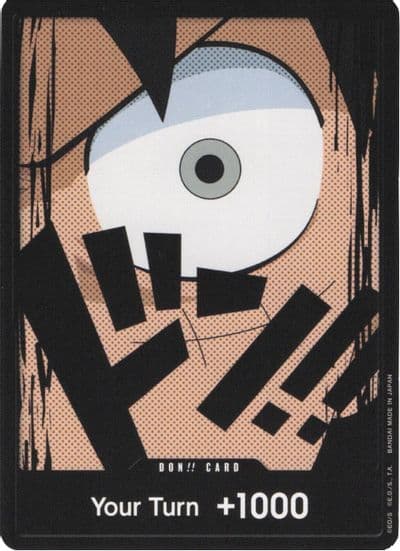 DON Card Luffy Premium Booster -The Best- One Piece card