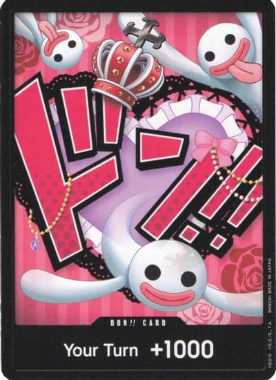 DON Card Perona Premium Booster -The Best- One Piece card