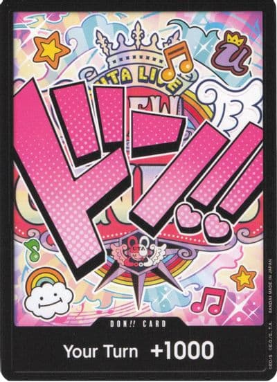 DON Card Uta Premium Booster -The Best- One Piece card
