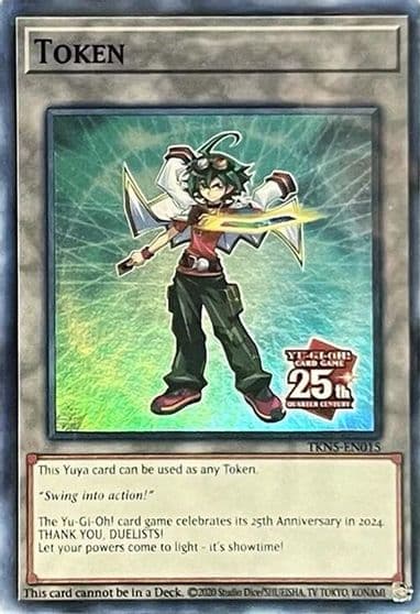 Token Yuya Rage of the Abyss Yu-Gi-Oh! card
