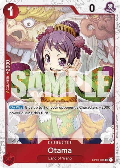 Otama Jolly Roger Foil Premium Booster -The Best- One Piece card