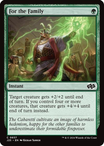 For the Family Foundations Jumpstart Magic card