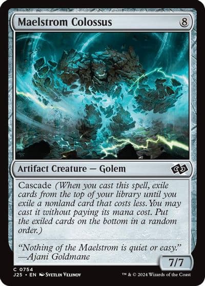 Maelstrom Colossus Foundations Jumpstart Magic card
