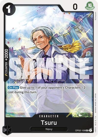Tsuru Reprint Premium Booster -The Best- One Piece card