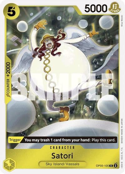 Satori Reprint Premium Booster -The Best- One Piece card