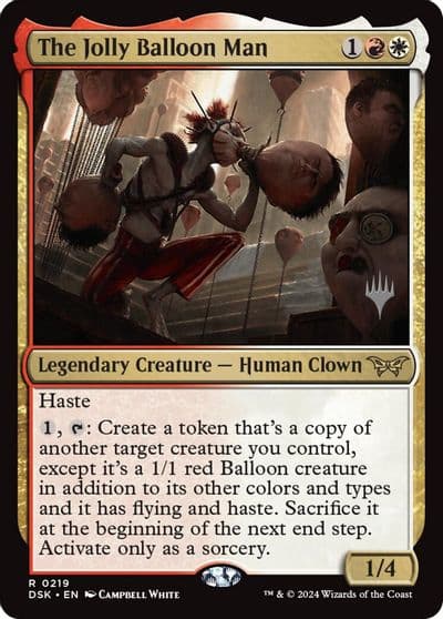 The Jolly Balloon Man Promo Pack: Duskmourn: House of Horror Magic card